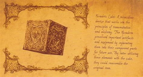 horadric cube diablo 3.